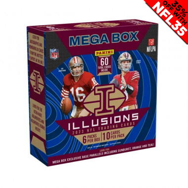 2023 Panini Illusions MEGA Box Football (Choose Team - 10-box Break #2) Football